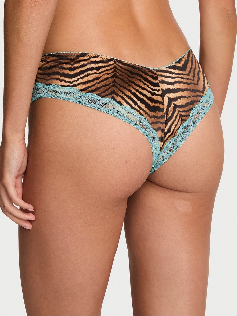 🆕🐅 Tease Tiger Stripe Cheeky Panty Victoria’s Secret Small NWT - Picture 3 of 9